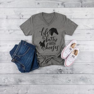 Life Is Better With Horses Shirt