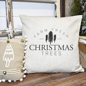 Farm Fresh Christmas Tree Pillow Cover