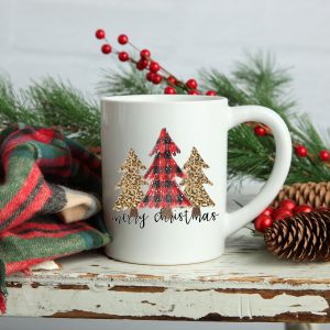 Christmas Tree Trio Christmas Coffee Mug