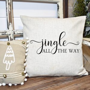 Jingle All The Way Pillow Cover