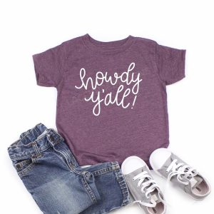 Howdy Yall Aggies Toddler Or Youth Shirt