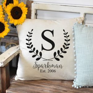 Family Name Pillow Cover