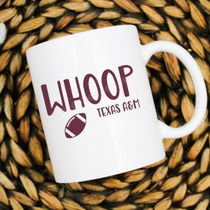 Whoop Texas A&M Printed Coffe Mug