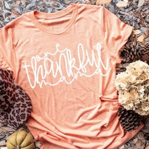 One Thankful Mama Triblend Fall Tee