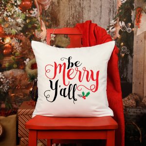 Be Merry Pillow Cover