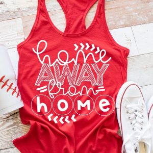 Home Away From Home Baseball Tank