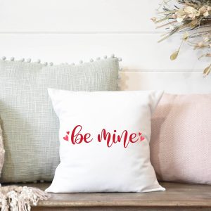Be Mine Valentines Pillow Cover
