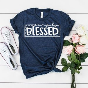 Simply Blessed Ladies Christian Shirt