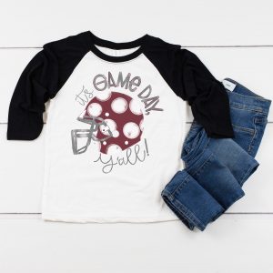 Its Game Day Y'All Texas Aggies Game Day Toddler Or Youth Shirt
