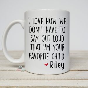 Favorite Child Fathers Day Mug