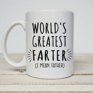 Worlds Gratest Farter Fathers Day Mug