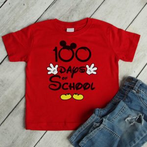 100 Days Mickey 100Th Day Of School Shirt