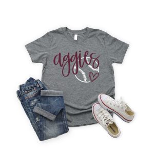 Aggies Baseball Youth Shirt