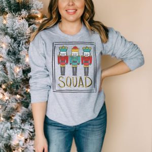 Nutcracker Squad Ladies Sweatshirt
