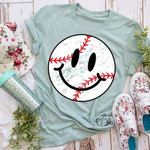 Baseball Smiling Face Shirt
