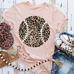 Leopard Baseball Shirt