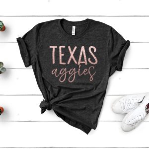Texas Aggies Rose Gold Shirt