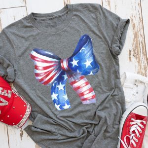 Patriotic Bow  Shirt