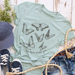 Tomorrow Needs You Butterfly Tee