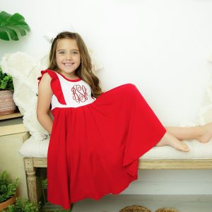 Toddler Little Girl Christmas or Valentines Dress