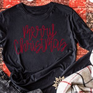 Merry Christmas Ladies Christmas Shirt