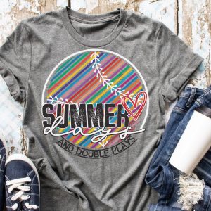 Summer Days And Double Plays Shirt