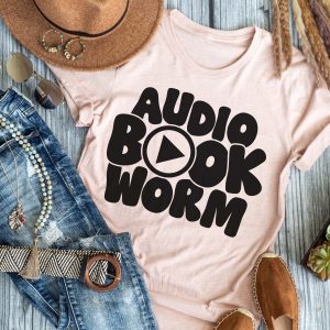 Audio Book Worm Shirt